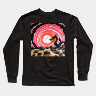 The Dragon Feeling Sunset Art Long Sleeve T-Shirt